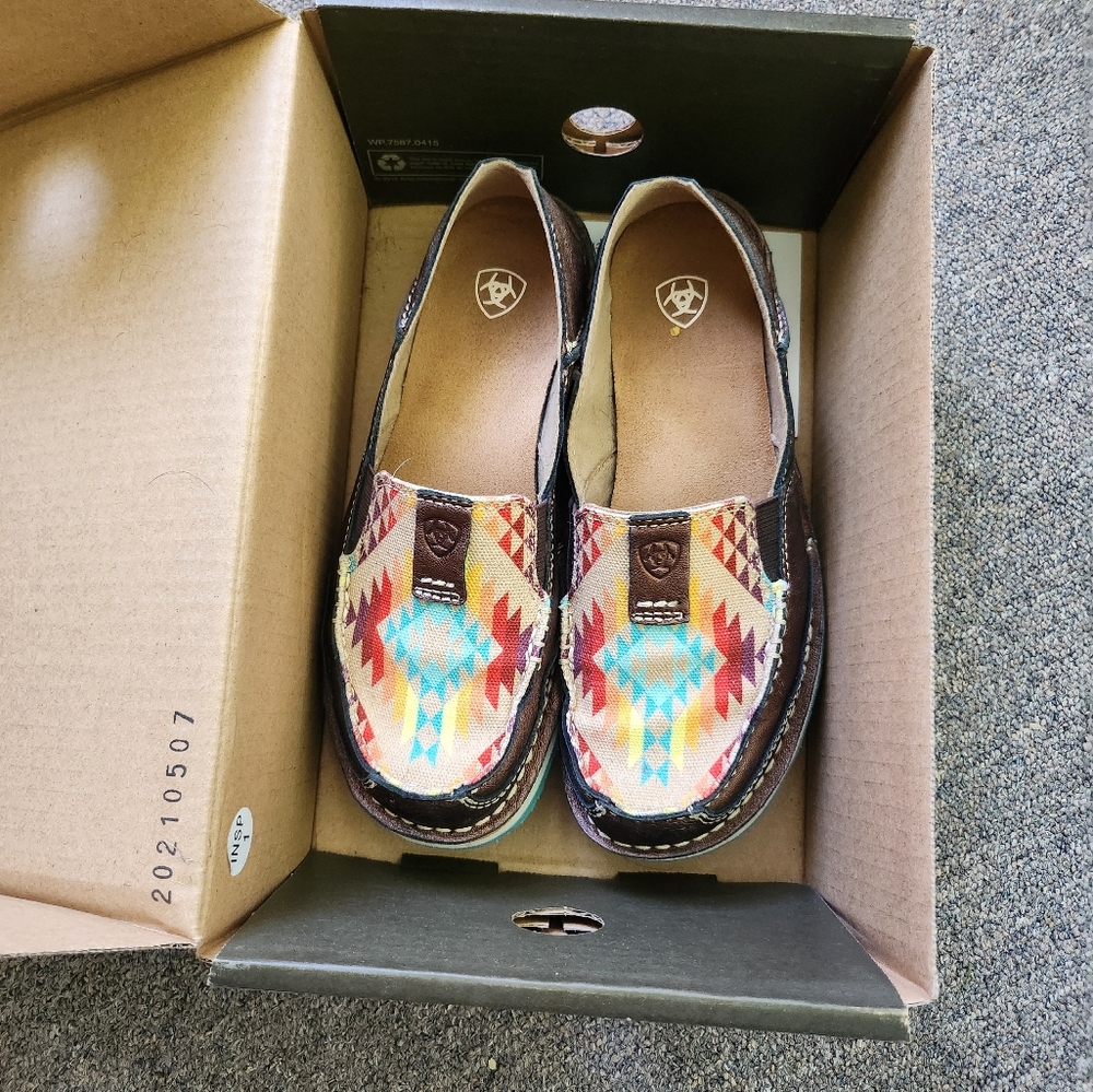 Ariat Rainbow Aztec Copper Metallic - Picture 4 of 5